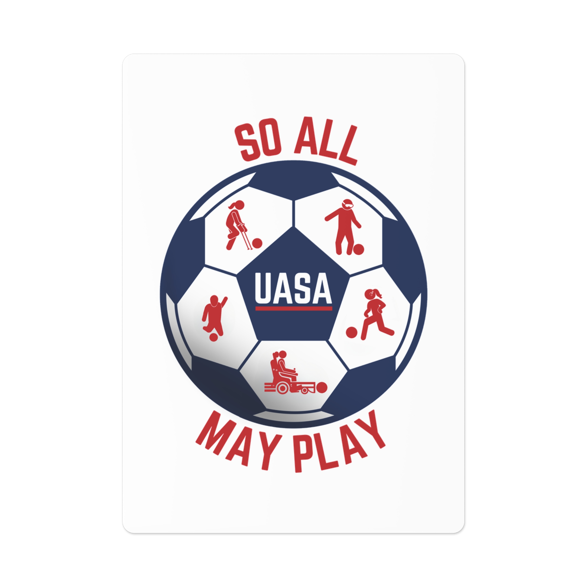 UASA 'So All May Play' Poker Playing Cards - United Adaptive Soccer ...