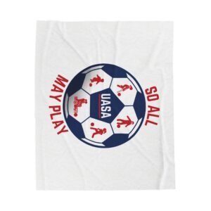 UASA 'So All May Play' Plush Throw Blanket