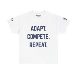 UASA 'Adapt. Compete. Repeat.' Unisex Heavy Cotton T-Shirt