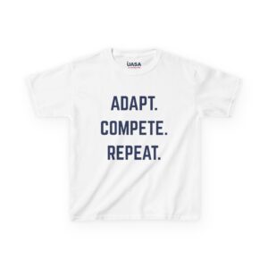 UASA 'Adapt. Compete. Repeat.' Kids Heavy Cotton T-Shirt